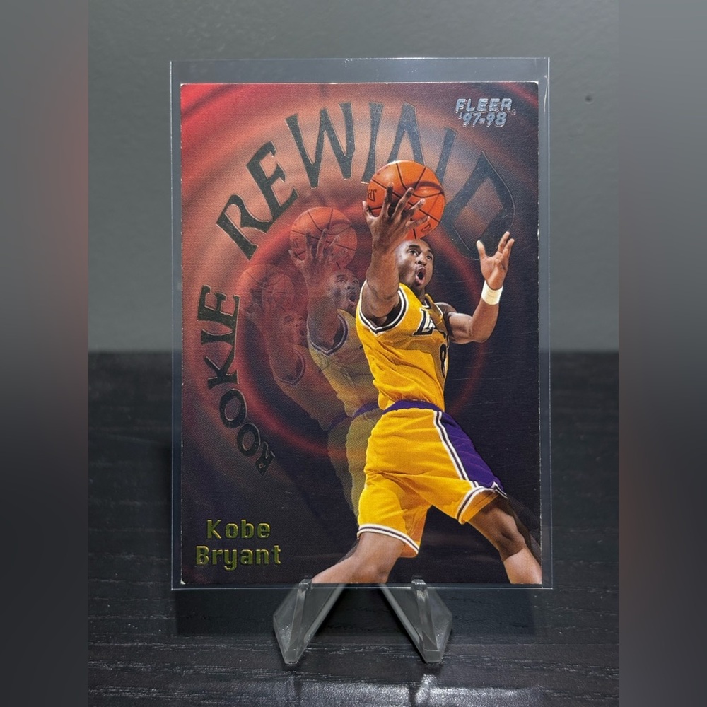 ❗️SOLD❗️Kobe Bryant 1997 Fleer Rookie Rewind Insert - Los Angeles Lakers